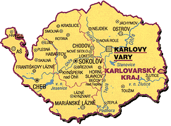 Karlovy Vary Map