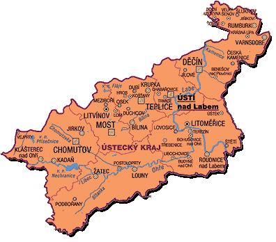 Usti nad Labem Map